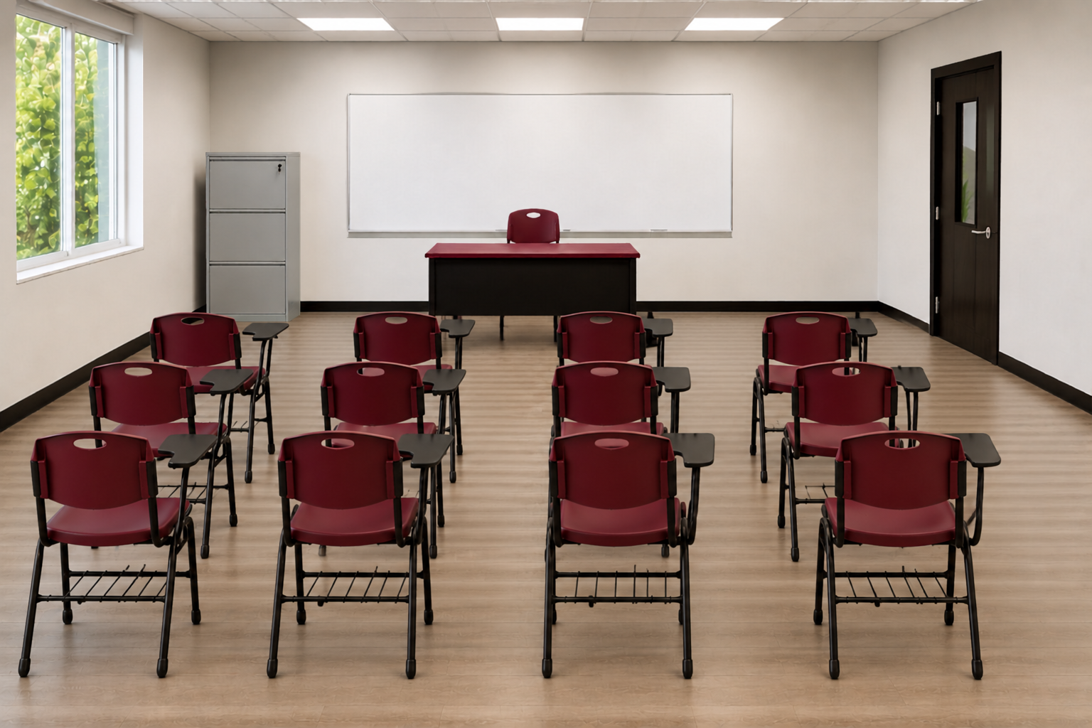 Aula equipada